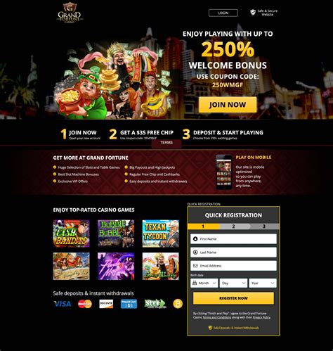 grand fortune casino terms and conditions